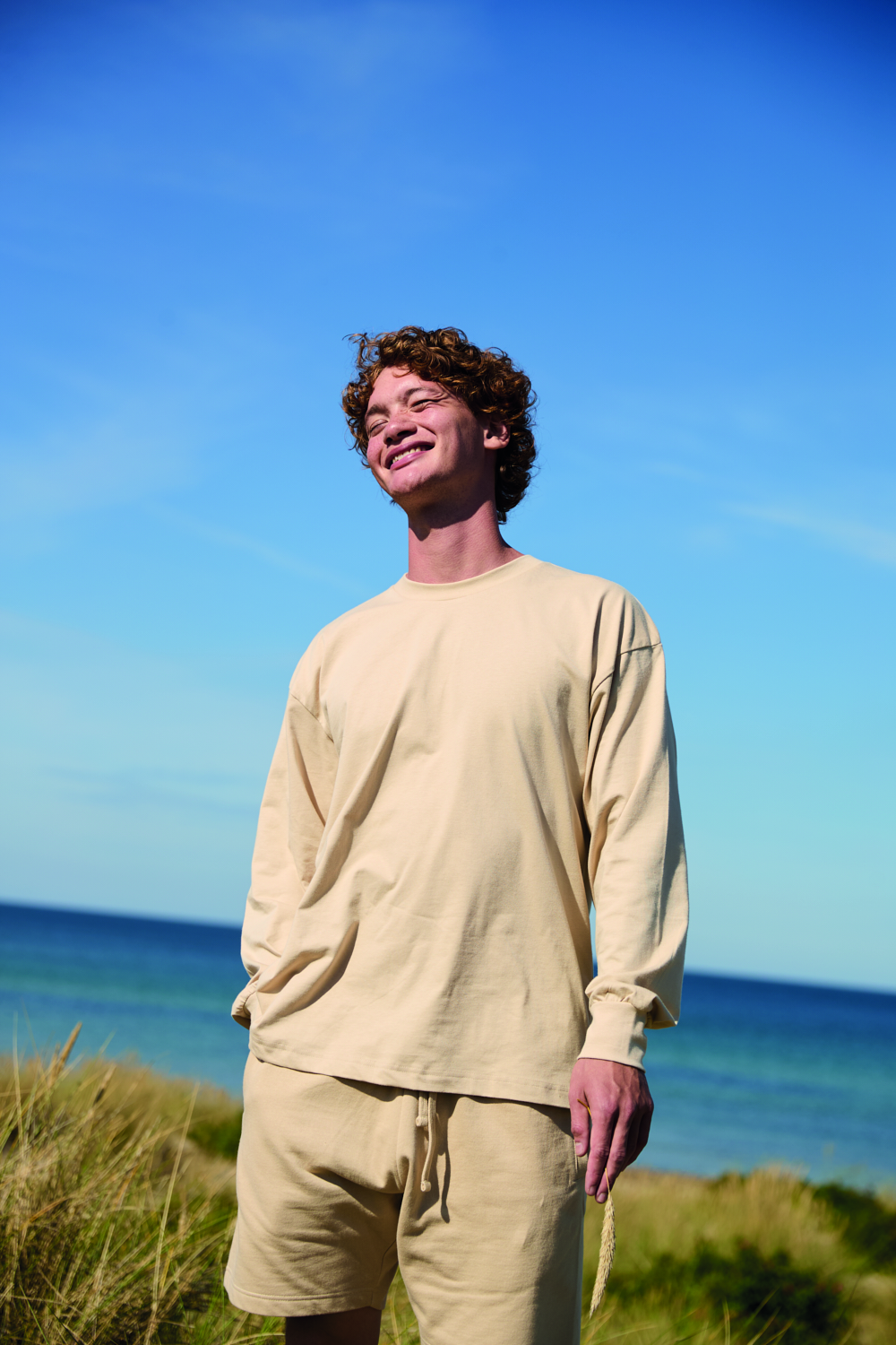 Tiger Cotton Oversized LS T-shirt